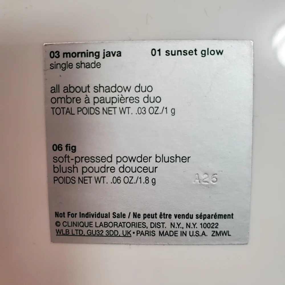 Clinique Limited Edition Sunglasses Makeup Palette All About Shadow Summer